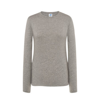 T-shirt z długim rękawem damski basic - obrazek 6