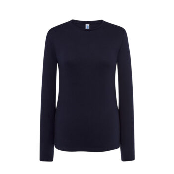T-shirt z długim rękawem damski basic - obrazek 8