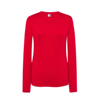 T-shirt z długim rękawem damski basic - obrazek 10