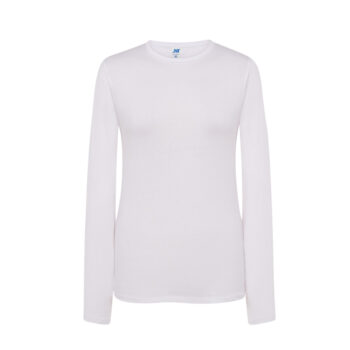 T-shirt z długim rękawem damski basic - obrazek 12