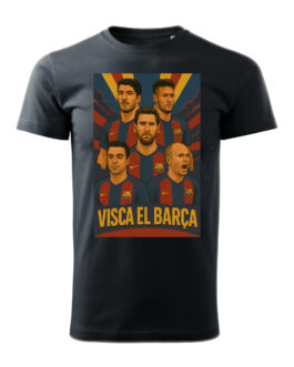 Koszulka „Visca El Barça” – Hołd dla Legend Blaugrany