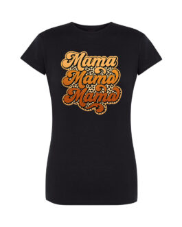 Koszulka „Mama Mama Mama” – Stylowa, Wyrazista, Niezastąpiona