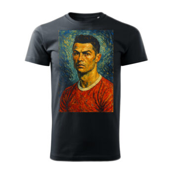 Koszulka „Ronaldo – Van Gogh Style” – Piłkarska Legenda jako Dzieło Sztuki