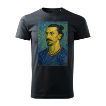 Koszulka „Zlatan – Van Gogh Style” – Piłkarskie Ego Spotyka Mistrzostwo Pędzla