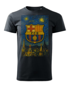 Koszulka „FC Barcelona – Van Gogh Style” – Katalońska Dumna Sztuka
