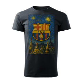 Koszulka „FC Barcelona – Van Gogh Style” – Katalońska Dumna Sztuka