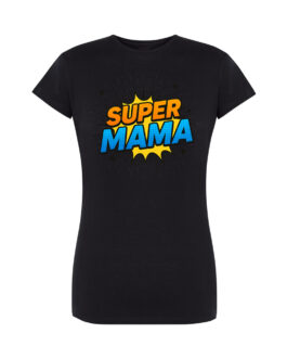 Koszulka „Super Mama” – Bohaterka w Komiksowym Stylu