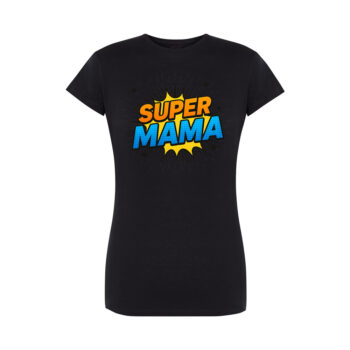 Koszulka „Super Mama” – Bohaterka w Komiksowym Stylu